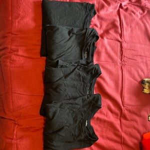 Black undershirt bundle
